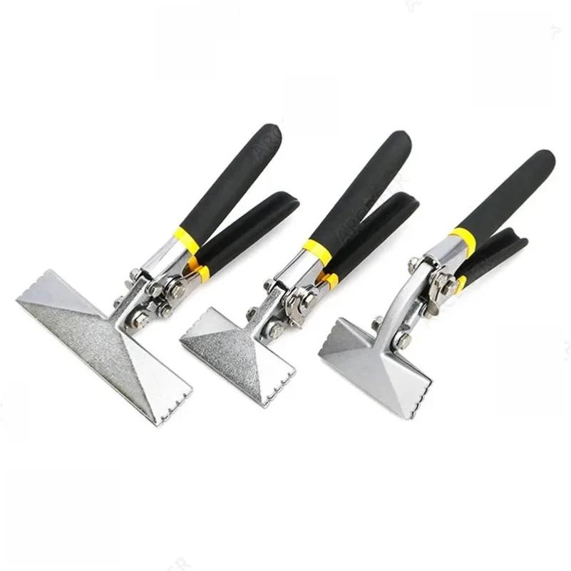 Sheet Metal Hand Seamer Straight Jaw Sheet Metal Bender Tools for Flattening Metal Folding Bending Pliers Hand Tool