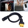 DC5525 Female To XT60 Female Adapter Cable 12AWG for Solar Panel Charging and Outdoor Power Solution 30cm