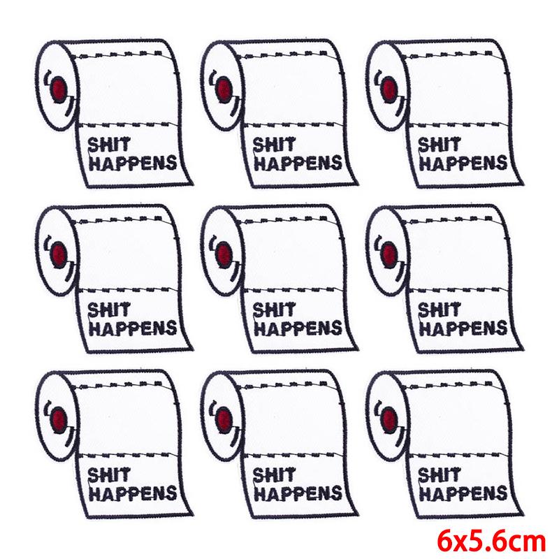 10 ks/šarže Velkoobchod Vyšívací nášivka Nažehlovací záplaty na oděvy Záplaty na oděvy Bundy Dekor Nášivka Šití potřeby