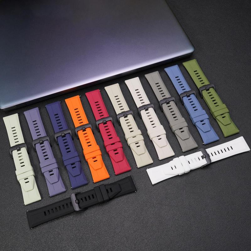 22MM Expandable Replacement Strap for Huawei Watch GT6, For Huami Amazfit Sweat-Resistant Unisex Smart Watch Band