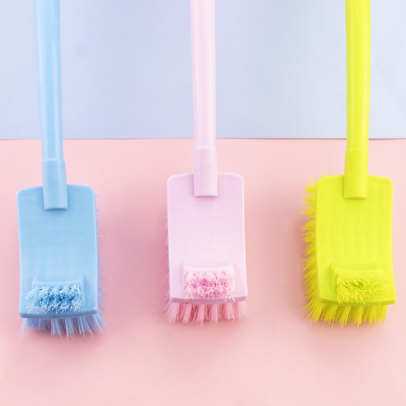 Haistick HK-8035 Double-Sided Long Handle Toilet Cleaning Brush