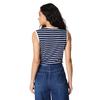 Principles Dámské/Dámské pruhované žerzejové tílko s výstřihem do V