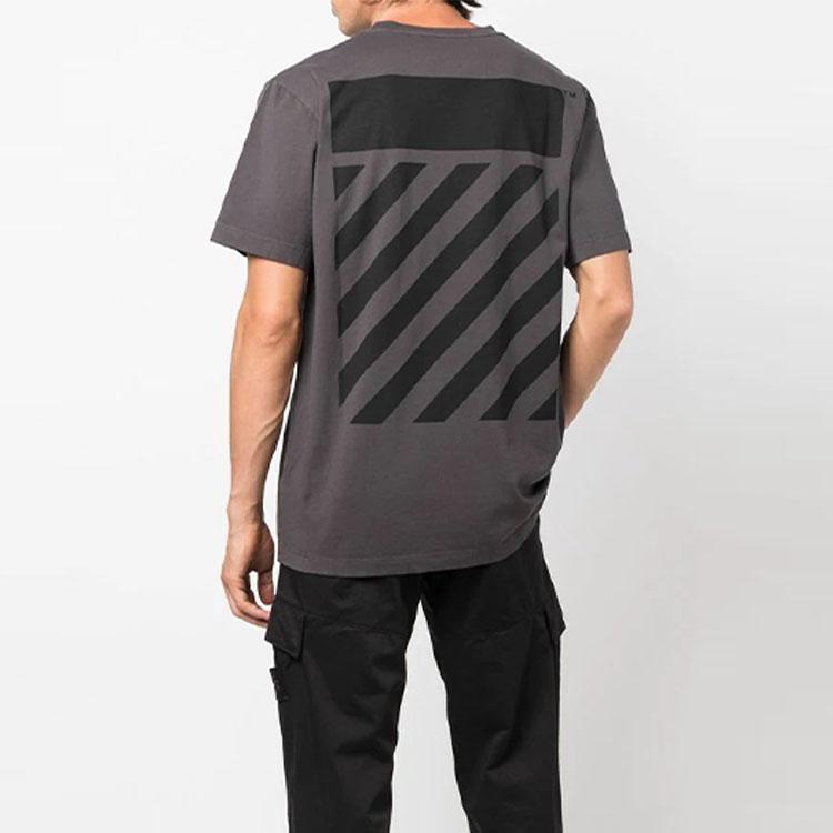 OFF WHITE Diag Tab T-Shirt OMAA027C99JER0101010