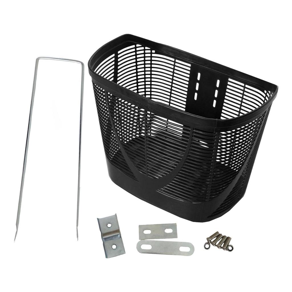 Front Bike Basket Storage Carrier Bicycle Basket for Trip Carrying Folding Bike Handlebar