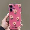 Dragon Fruit Color Small Flowers Suitable for Apple 16 Promax Mobile Phone Case IPhone 15 New Model 13 14 X