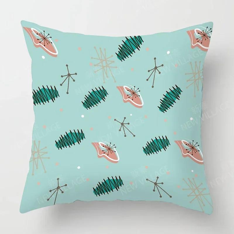 Nordic Fall Home Decor Autumn Throw Pillow Case Sofa Cushion Cover Modern