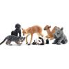 TOYMANY 12-Piece Wildlife Figure Set, Realistic Forest Animal Models, Popular Animal Toys, Birthday Gifts, Decorations, Christmas, New Year's