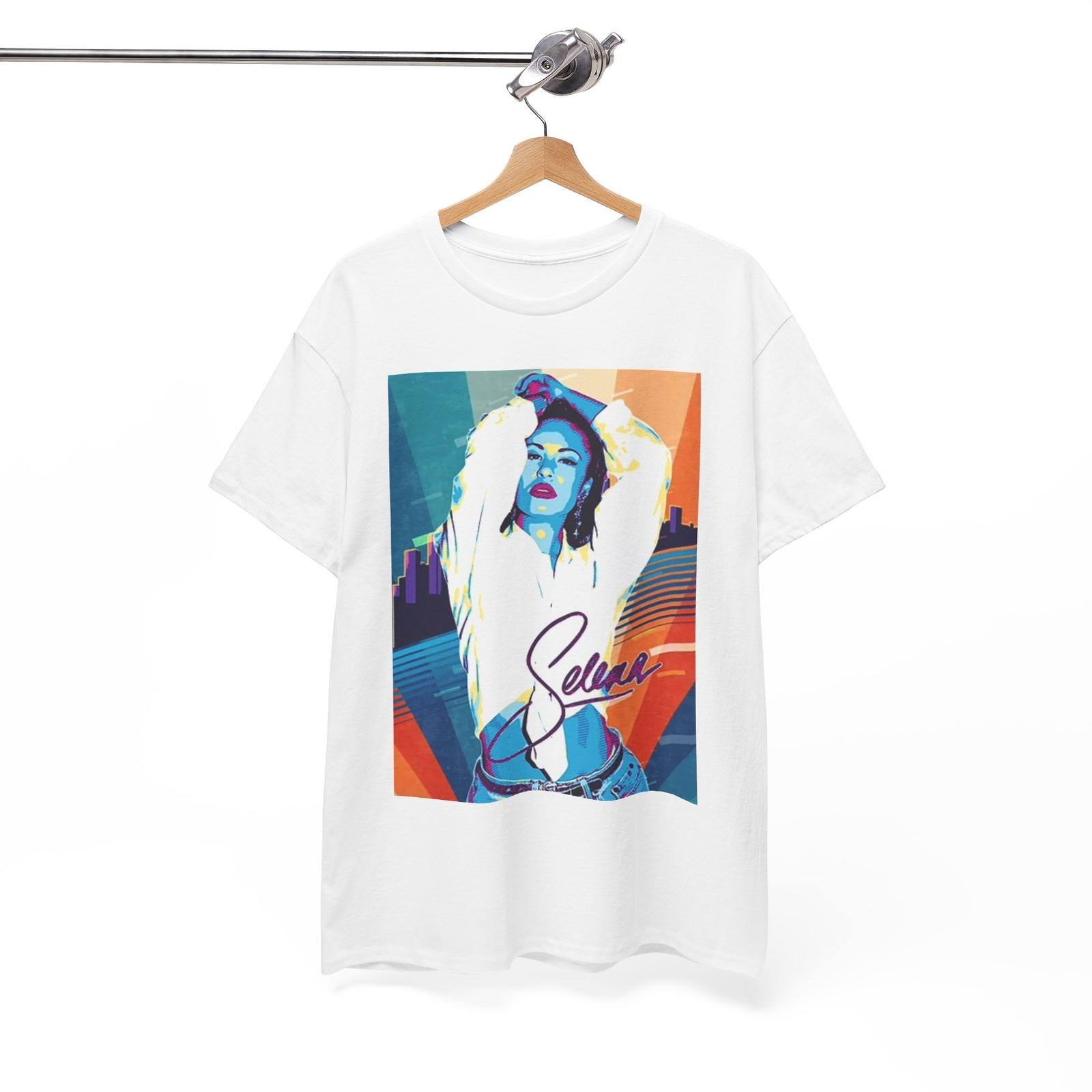Selena Graphic T Shirt Retro Latina Latin Vintage Unisex Heavy Cotton Tee Unisex T-Shirt S