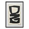 Dan Hobday Abstract I Wood Framed Plaque