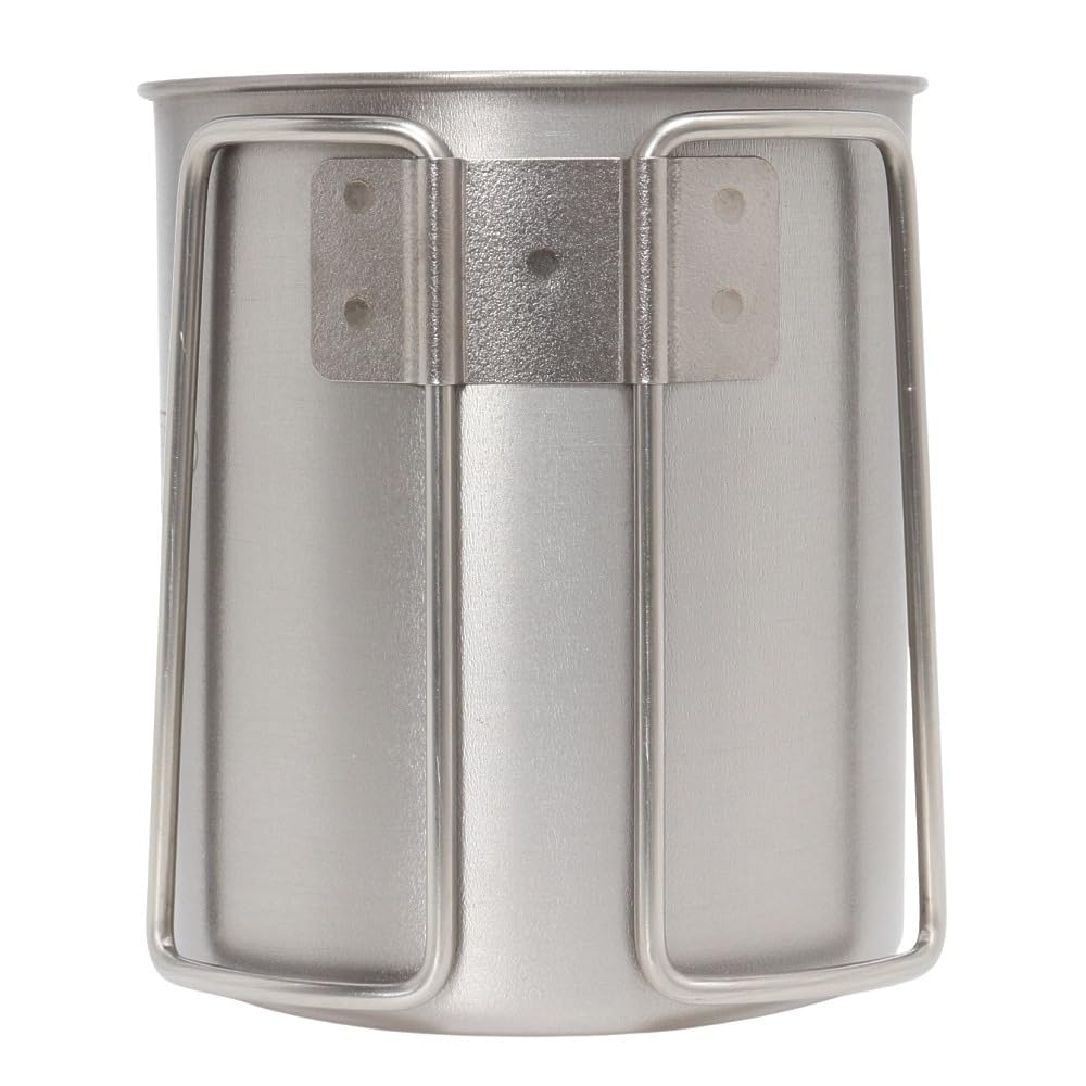 SOTO Titanium Mug 450ml Ultra Light 53g Thickness Folding Handle Made In Japan Camping Outdoor Cup Mug 0.3mm SOD-532