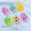 10 Stück Neue Süße Gemischte Glänzende Fruchteis Flache Rückseite Harz Cabochons Scrapbooking DIY Schmuck Basteln Dekoration Zubehör