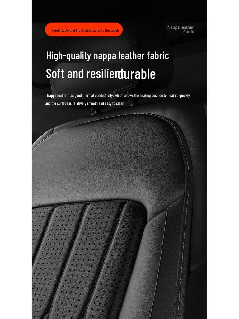 Graphene Heated Car Seat Pad with Massage - Universal Winter Seat Cushion