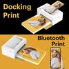Kodak Dock Plus PD460, Imprimante Photo Portable Pour Smartphones, Tirage Photo Instantané 10x15cm, Lot De 90 Papiers Photo