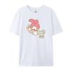 Cotton Breathable Childrens Tshirt Summer New Cute Melody Printed Parent Child Wear Unisexs and Womens Short Sleeves 2026
