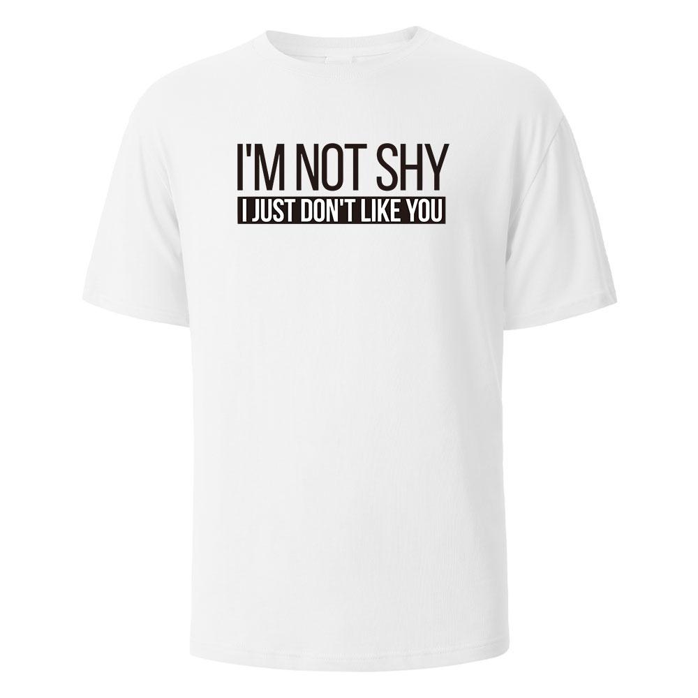 I'm Not Sky Printed T-Shirt Mr. Funny Graphic 100% Cotton Oversize Shortsleeved Tees For Men Women Summer Fashion Casual Tops