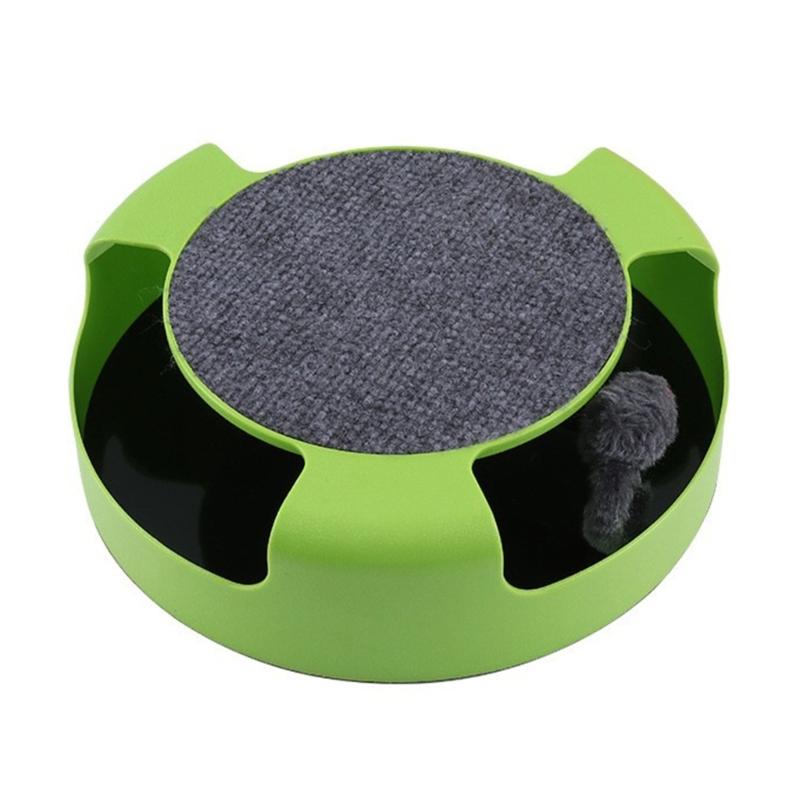 Funny Mouse Teasing Track Circuit Toy Interactive Cats Toy for Indoor Pet Funny Cats Mouse Toy with Track Toy