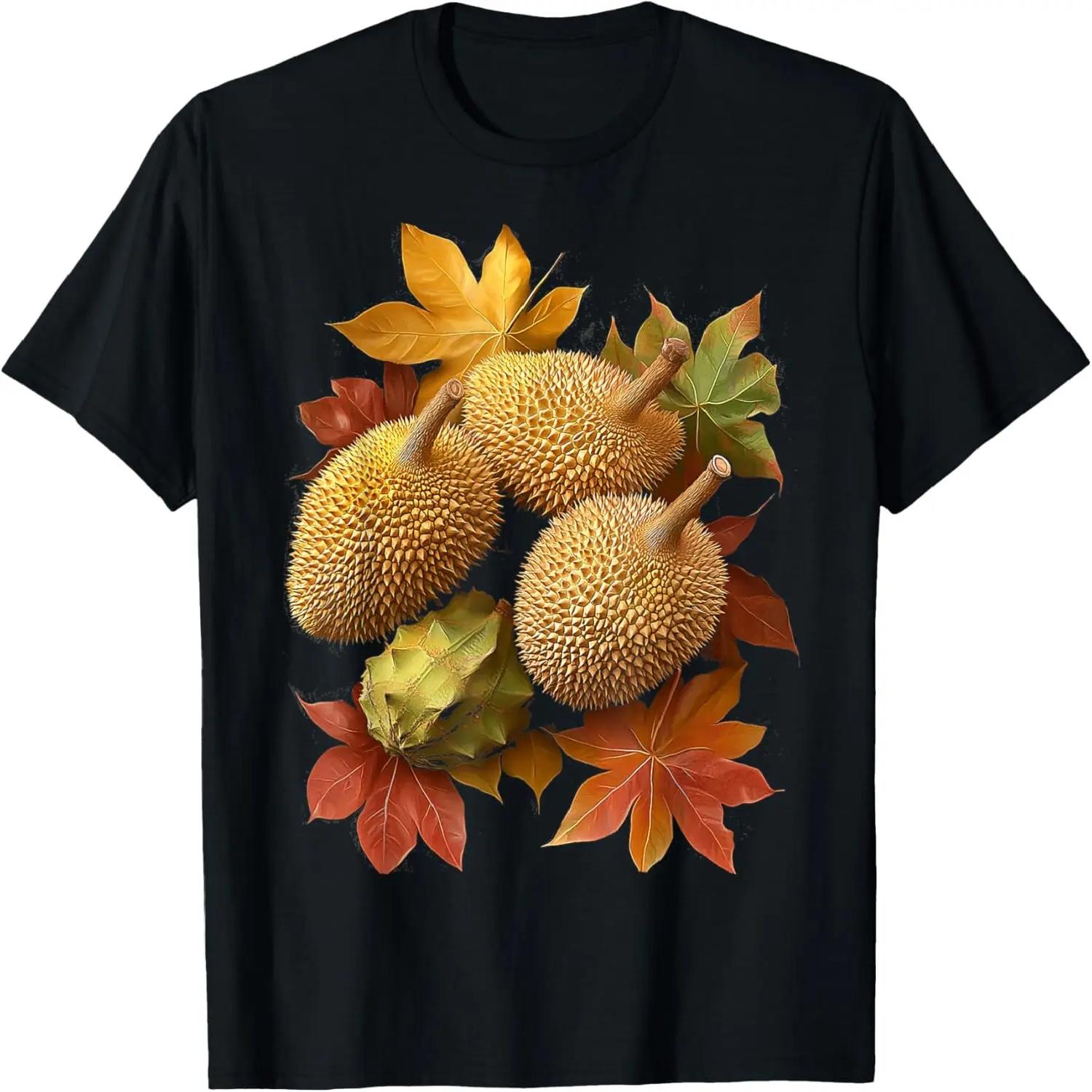 Художественное произведение с мотивом плода дуриана Футболка с дурианом XXXXXL чёрный