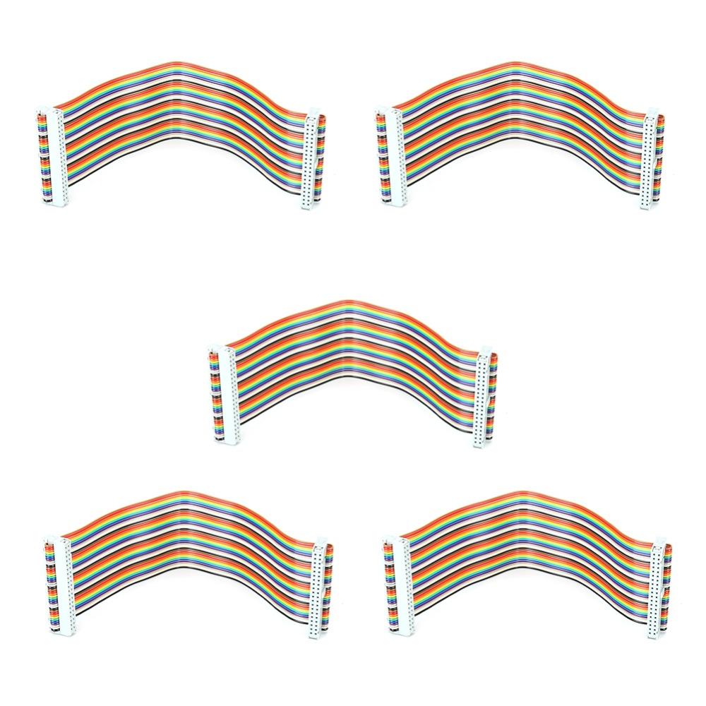 5PCS 20cm GPIO Cable Female To Female GPIO Wire for Raspberry Pi Cable  Electronic Projects