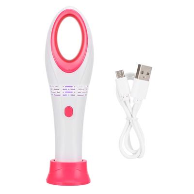 Taşınabilir USB Kirpik Uzatma Kanatsız Fan Üfleyici Aşılı Kirpik KurutucuKırmızı Beyaz