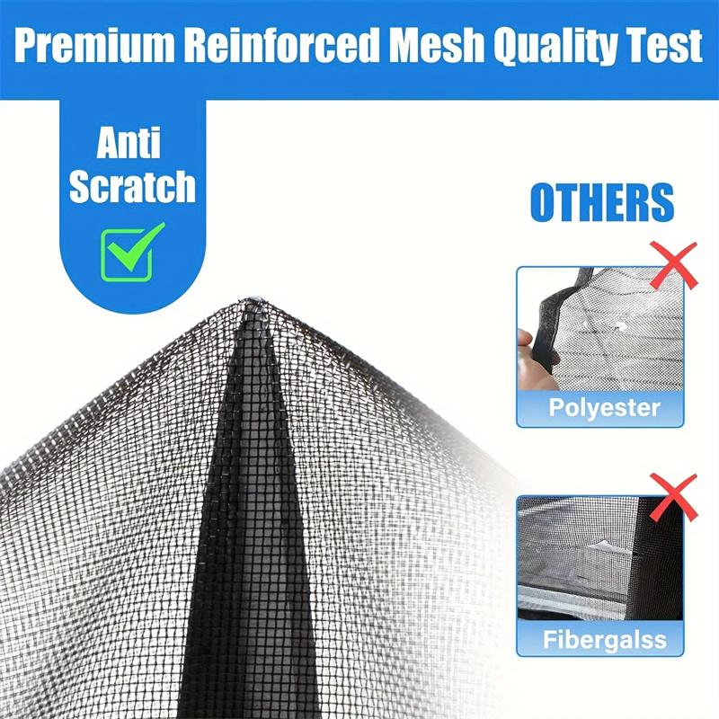 Summe Anti Mosquito Door Curtain Summer Mosquito Net Mosquito Proof Magnetic Door Curtain for Living Room Bedroom Kitchen