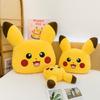 Plush Pikachu Toy Short Velvet Cute Cartoon Dual Faces Gift Children