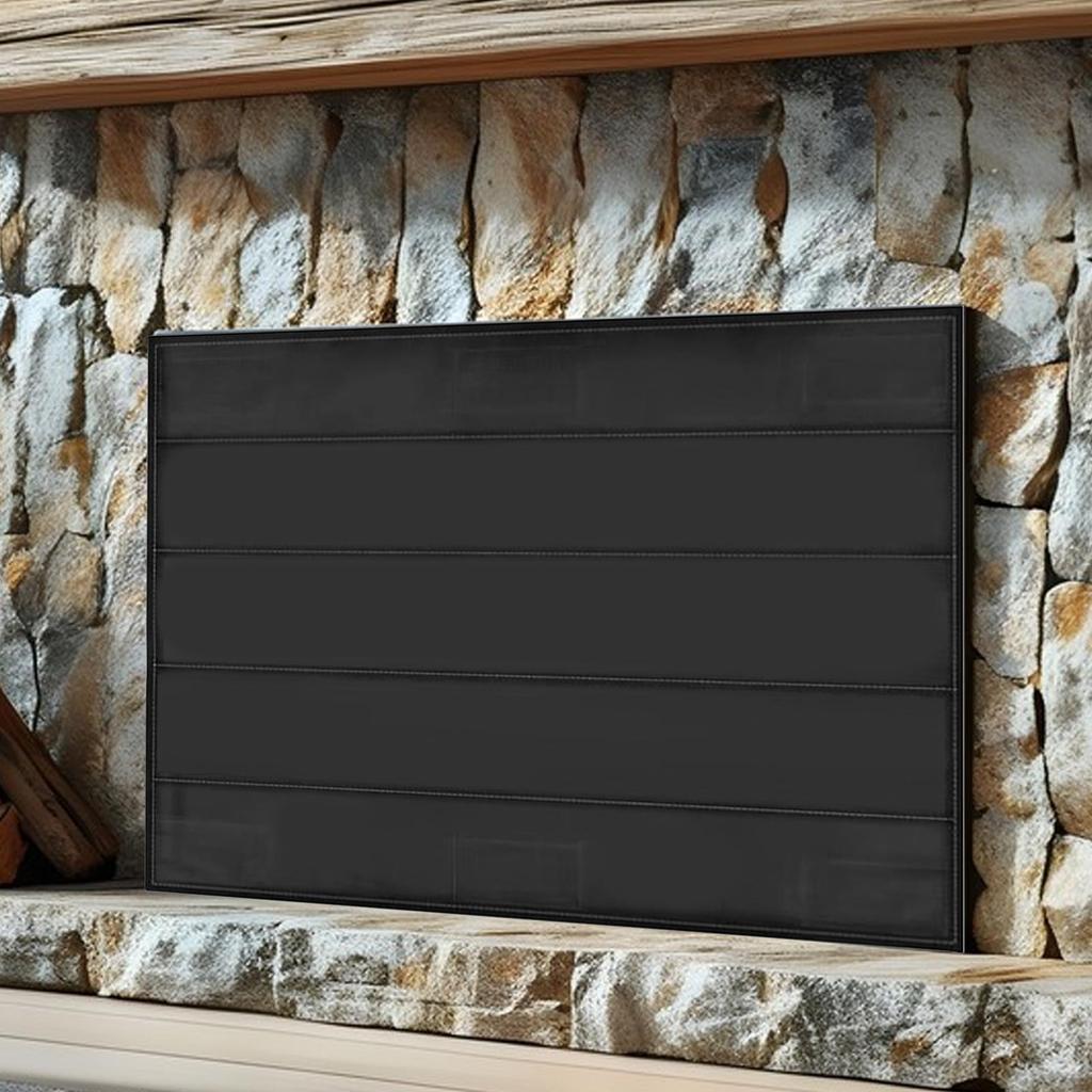 Fireplace Blocker Blanket Fireplace Draft Stopper With Built-in 12 Strong Magnet Stops Heat Loss Flame-Retardant Fire Place