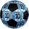 Messi 10 Soccer Ball Colorful All Ages Machine Stitched PVC Competition Ready Durable High-Bounce.SIZE5