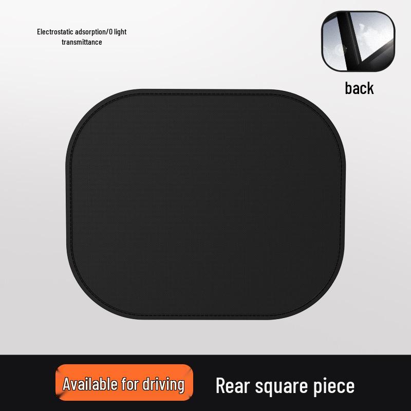 Silver-Coated UV-Protection Car Sunshade
