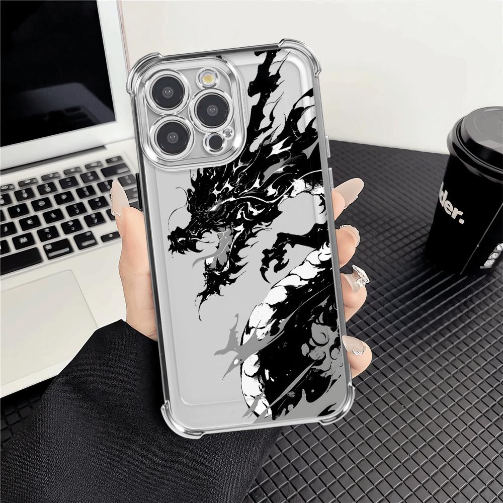 

Крутой чехол с драконом для Apple iPhone 17 Pro Max 12 Plus 16 Pro Air 14 13 11 15 16e Чехол для телефона iPhone 16