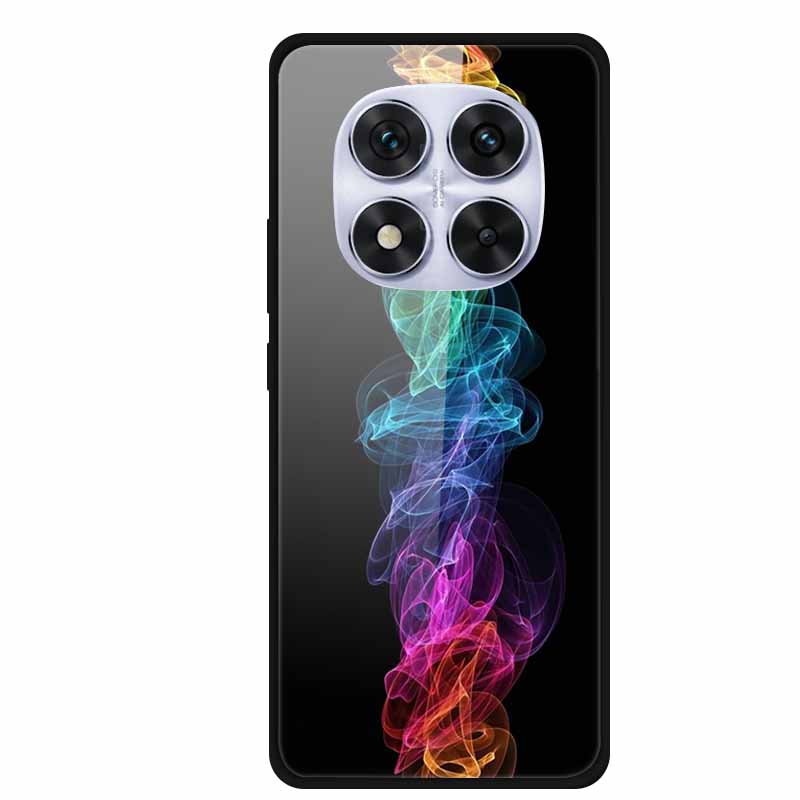 Hard Back Cover For Xiaomi Redmi Note 14 Pro 5G Case Soft Bumper Tempered Glass Case For Redmi Note 14 Pro 4G Case Note14 Pro