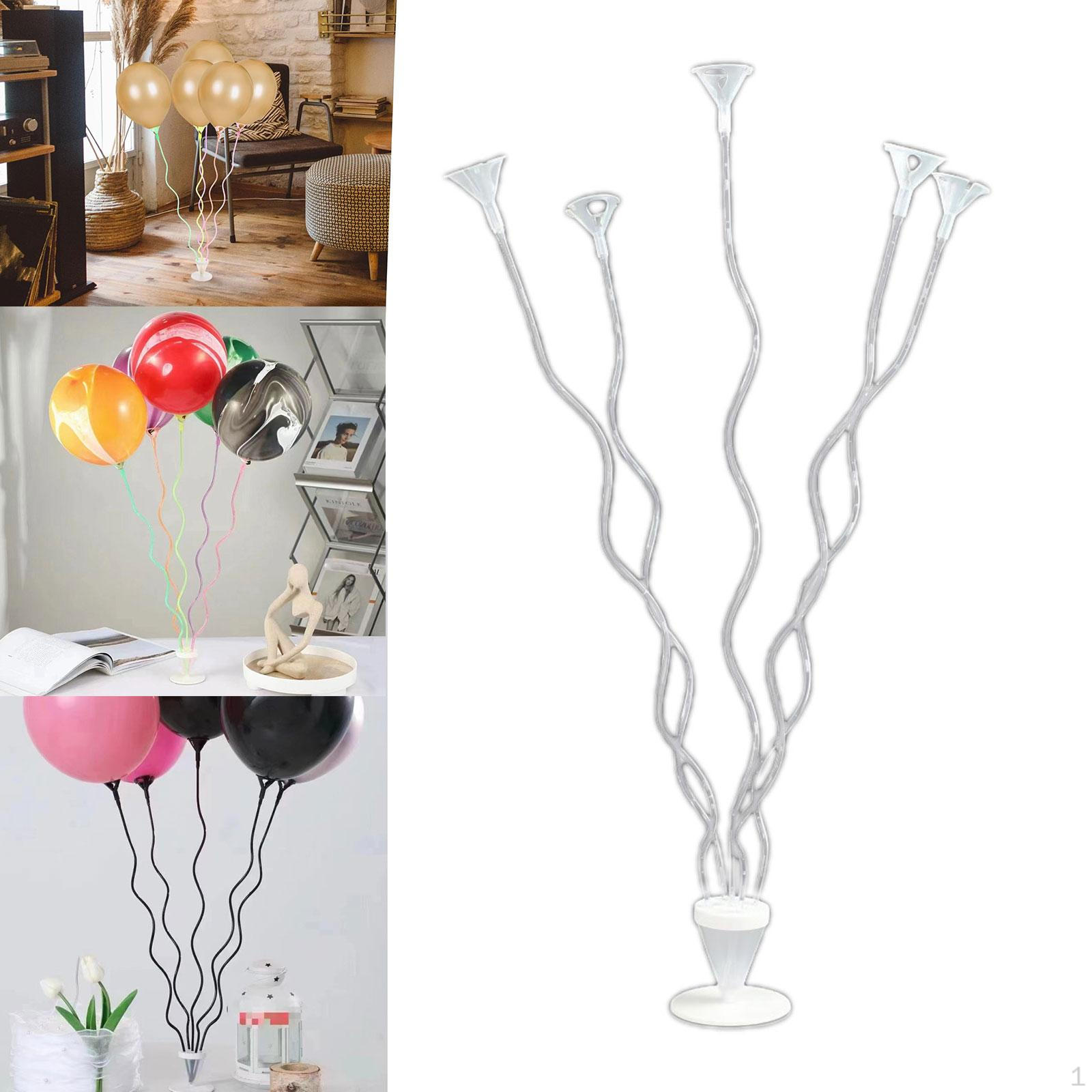 

Balloon Stand Kit Reusable Holder for Party Birthday Baby Shower Clear