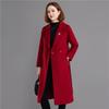 Women's 100% Wool Double-faced Mid-length Coat