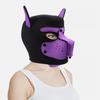 Puppy Hood Halloween Role Play Dog Mask Cosplay Full Head Cover Couples Toys Sex