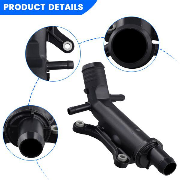 FL3E-8595-BB/FL3Z-8592A Radiator Water Hose for 14-20 Ford Raptor