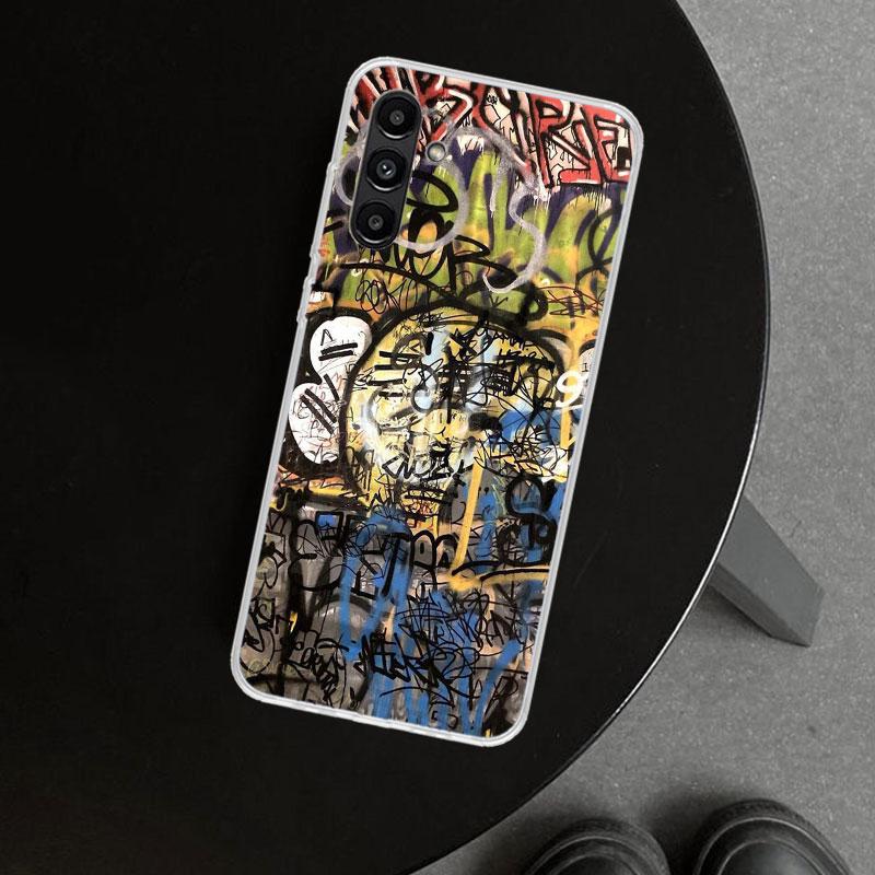 Graffiti Fashion Cool Phone Case Cover for Samsung Galaxy A17 A16 A26 A36 A56 A57 A37 A15 A25 A35 A55 A14 A24 A34 A54 A13 A23 A3