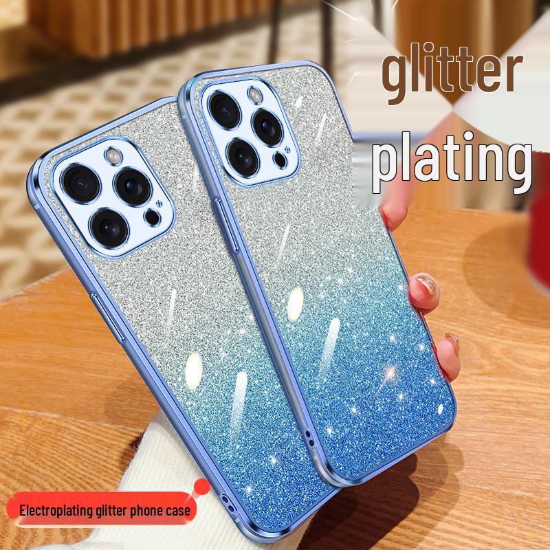 Coque de téléphone Honor 400: Pailleté Plaqué Électro pour Honor X9C/X7C/X8C/X400 Lite