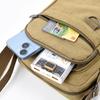 Solid Color Outdoor Travel Bag Men's Shoulder Bag Waterproof Wear-Resistant Large Capacity Crossbody Bag
