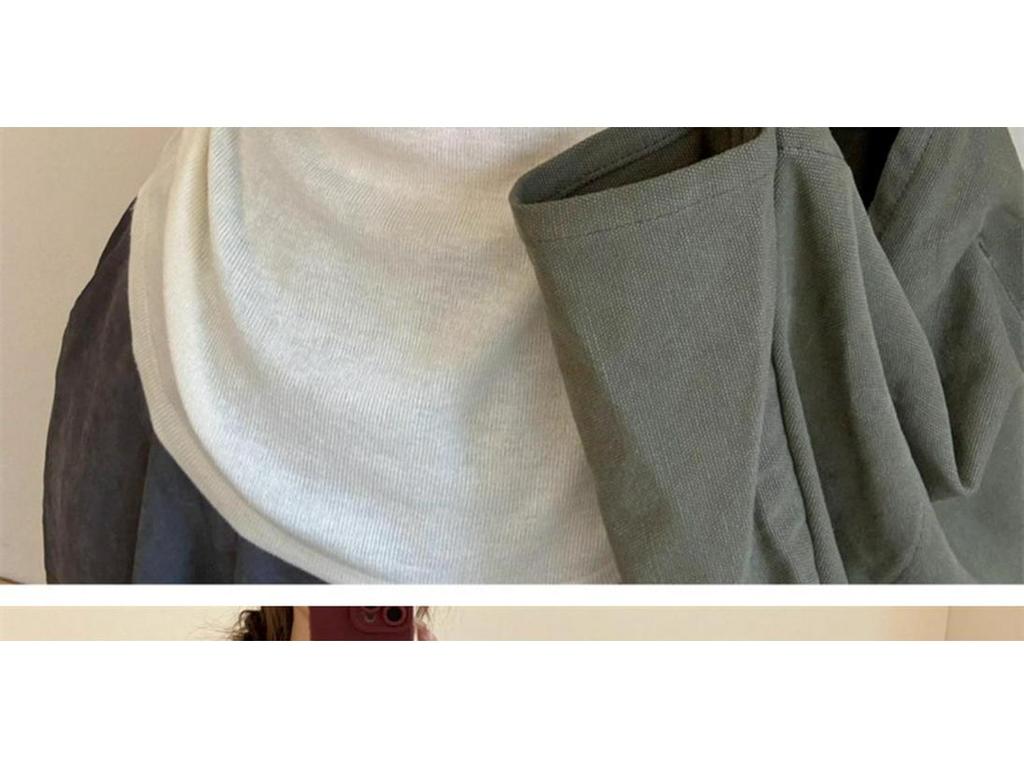 French Chic: Low Neck Knitted Tops for Women - 2025 Spring/Summer Long Sleeve Clavicle Sweater