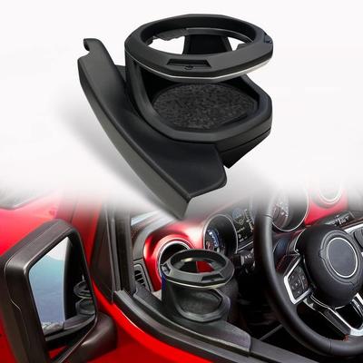 Left Side Window Cup Holder ABS Fits For Jeep Wrangler JL Gladiator JT 2018-2023