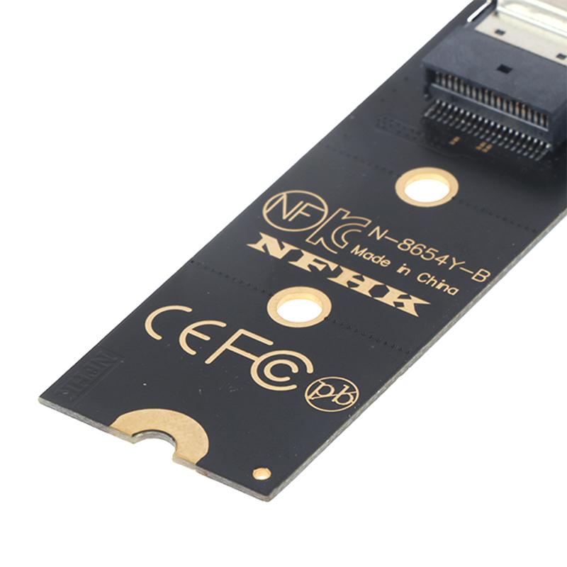 Nvme M.2 Ngff To Slimline Sas Adapter Converter Card For Pc Desktop Mainboard