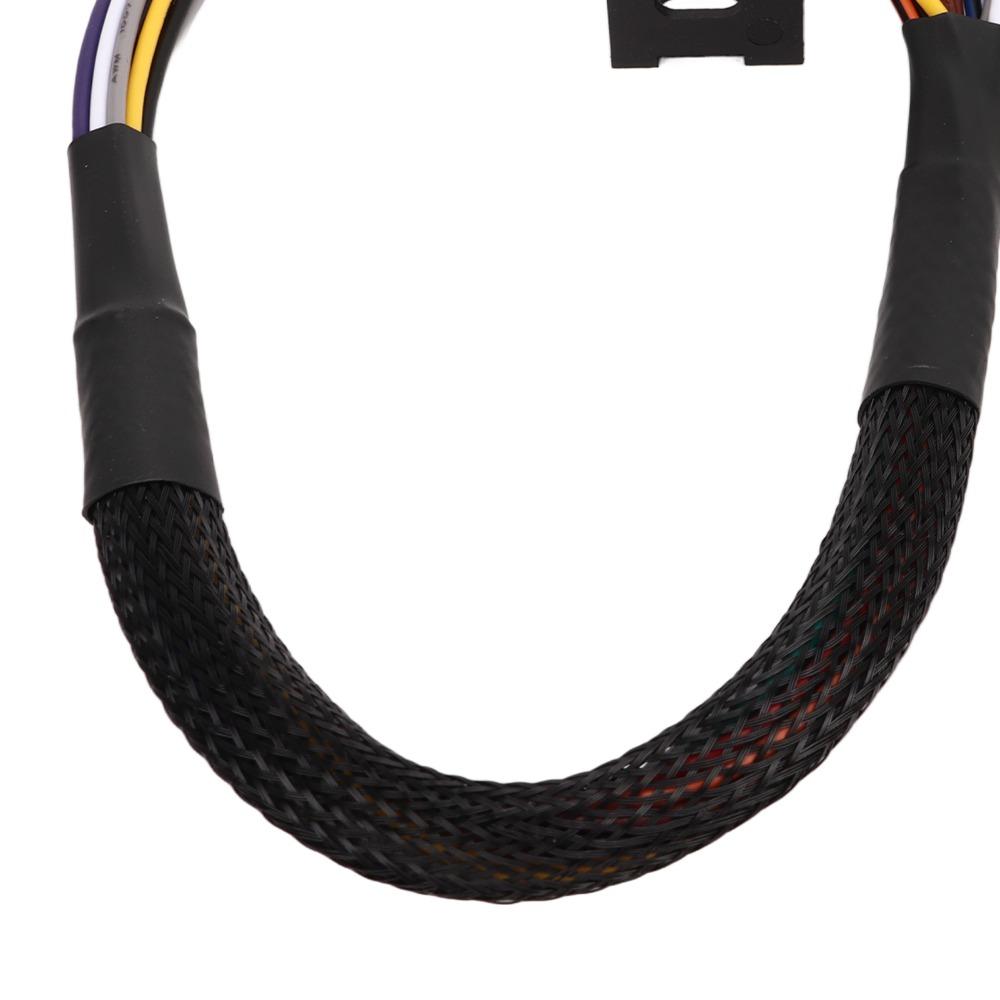 16 Pin Male To Female OBDII Cable With Mounting Bracket OBD2 Pigtail  Vehicle Modification