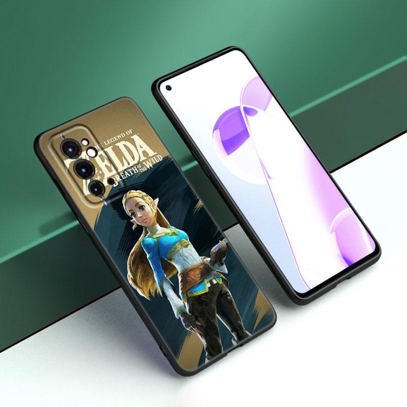 

Легенда о Zeldas черный силиконовый чехол для телефона OnePlus 9 10 11 12 ACE 2V Pro 9RT 10T 10R Nord CE 2 3 Lite N10 N20 N30 5G OnePlus Nord N20 5G