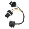 Replacement Tail Light Harness Accessory 2007-2018 Socket Harness Easy Installation Process Made Of ABS Material