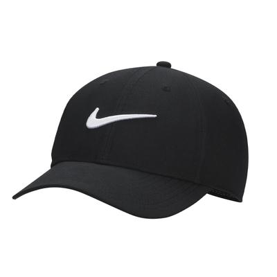 Nike Gorras de Béisbol de Poliéster, Elastano, Unisex, Negras, Casuales, FB5625-010