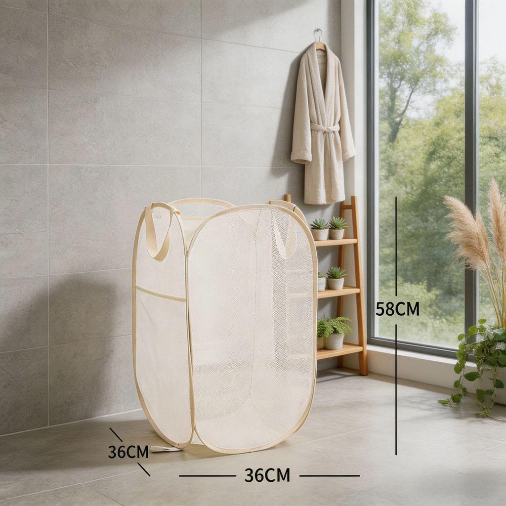Skladací cezhraničný kôš na bielizeň a úložný kôš na oblečenie a hračky