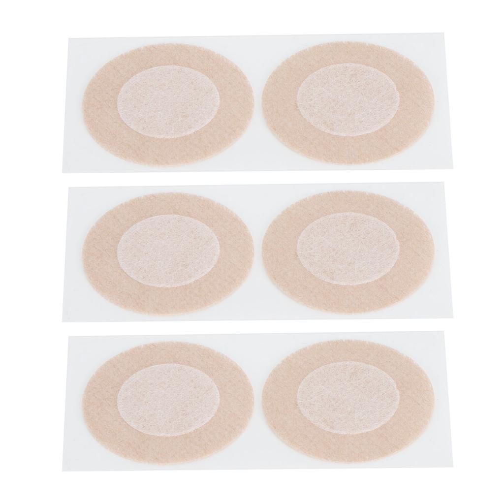 20 Pair Men Nipple Cover Non Woven Cloth Chafing Prevention Nipple Protector for Running Surfing Cycling 4.5cm