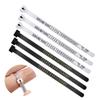 US Sizer Black Finger Measure Gauge Reusable Jewelry Ring Sizer Accessory Measure Tools