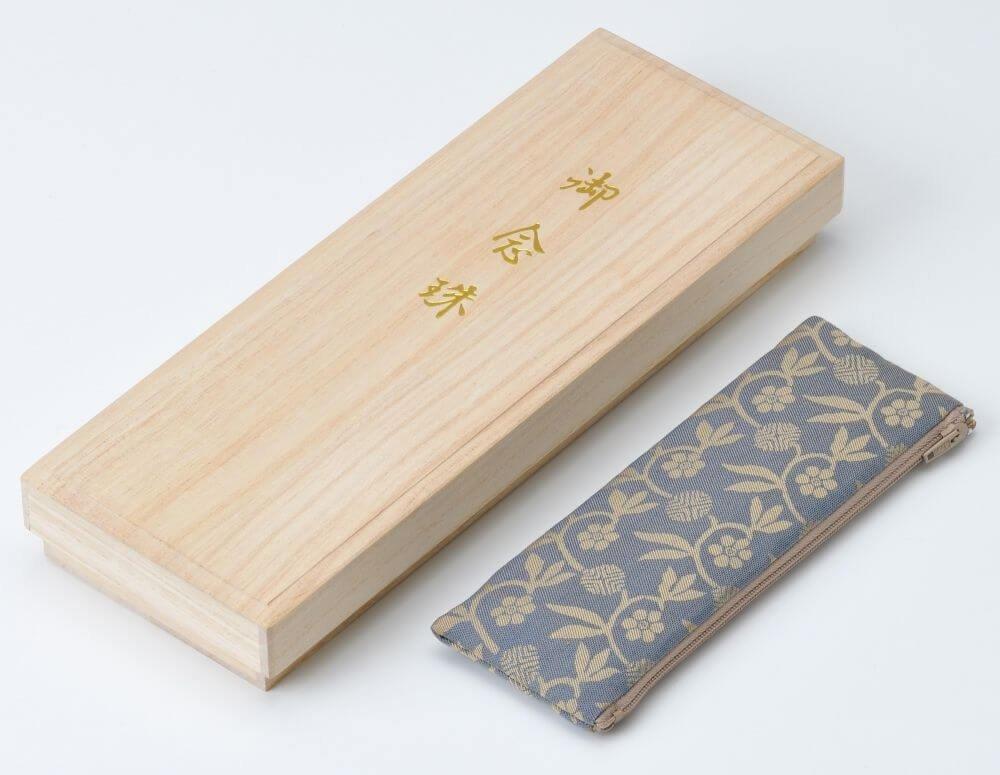 Kyoto Prayer Beads Yakusugi for (one-handed Men) (brown Crystal)