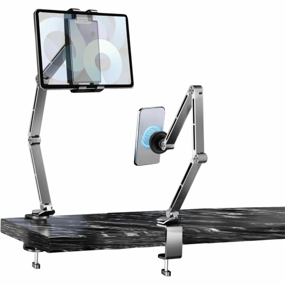 360° Swivel Desktop Tablet Phone Stand Magnetic Tablet Bracket Universal Tablet Holder  for 4-13in