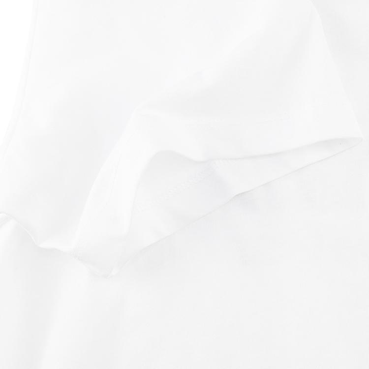 Timberland Round Neck Outdoor Casual Breathable Short Sleeve T-Shirt Men T-Shirts White A6A8B-100